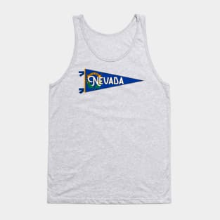 Nevada Flag Pennant Tank Top